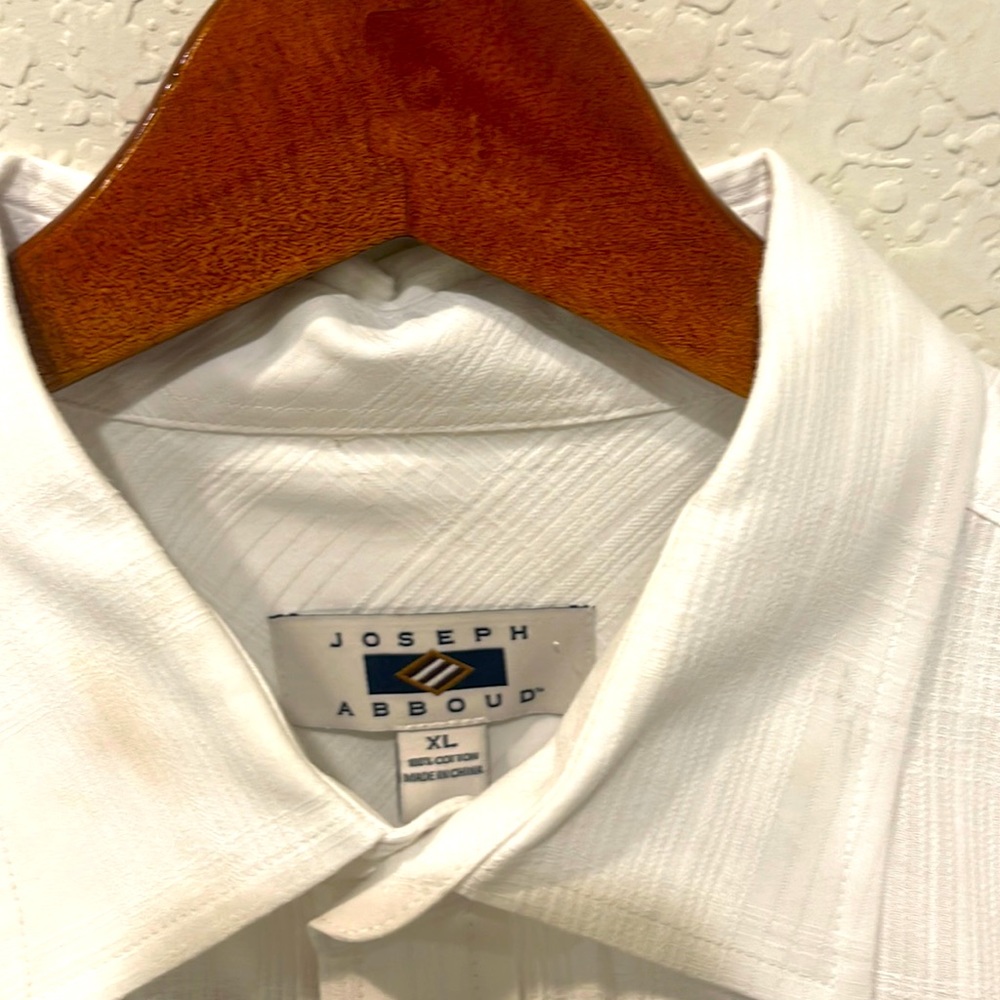 Men’s  XL Joseph Abboud Long Sleeve Linen Button Down Shirt